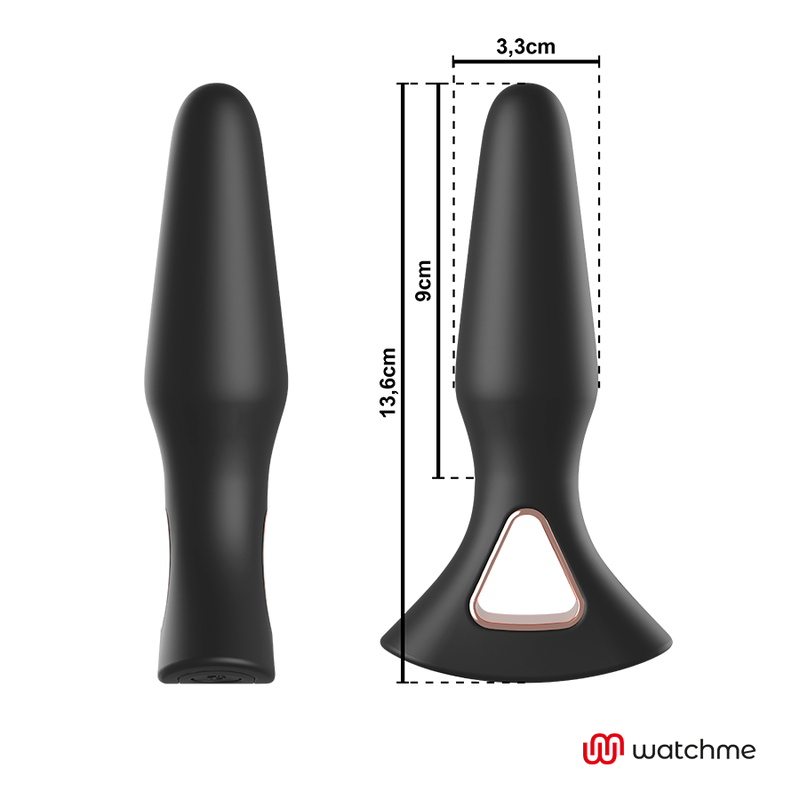 WATCHME VIBRATORE TELECOMANDO PLUG ANALE ALEXANDRU - CHARME VIBE