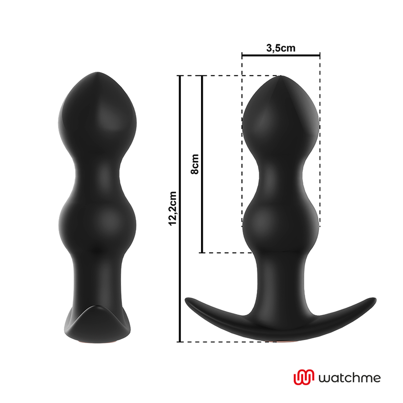 WATCHME REMOTE CONTROL PLUG VIBRATORE ANALE TIBERIO - CHARME VIBE