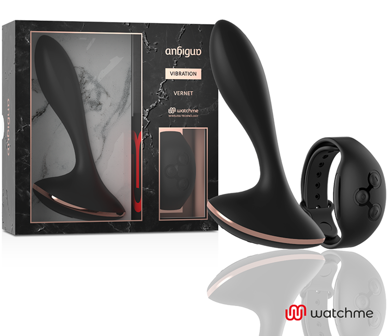 WATCHME VIBRATORE TELECOMANDO PLUG ANALE VERNET - CHARME VIBE