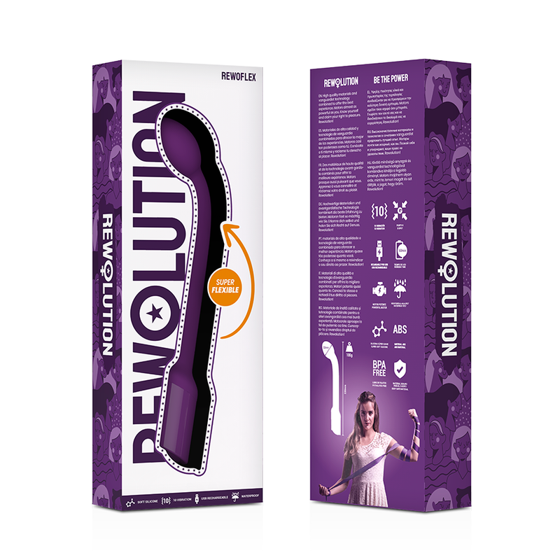 REWOFLEX VIBRATORE STIMOLATORE FLESSIBILE DEL PUNTO G - CHARME VIBE