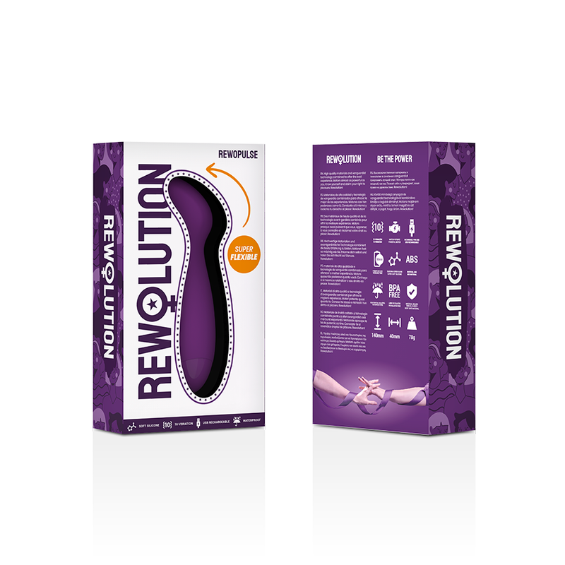REWOPULSE VIBRATORE FLESSIBILE STIMOLATORE DEL PUNTO G - CHARME VIBE