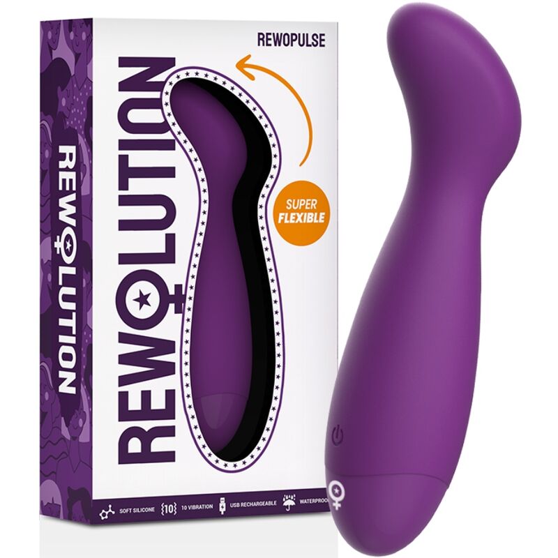 REWOPULSE VIBRATORE FLESSIBILE STIMOLATORE DEL PUNTO G - CHARME VIBE