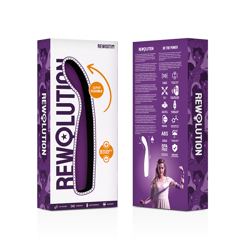VIBRATORE FLESSIBILE REWOSTIM - CHARME VIBE