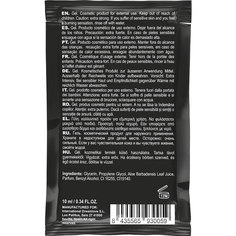 POCKET CHRONOS GEL RITARDANTE RITARDANTE PER LUI 10 ML - CHARME VIBE