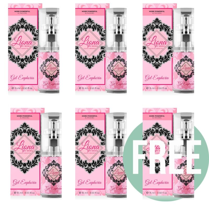 VIBRATORE LIQUIDO EUPHORIA GEL 15 ML 5+1 IN OMAGGIO - CHARME VIBE
