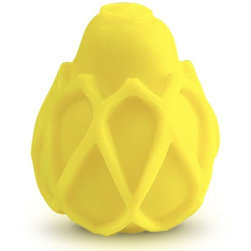 UOVO MASTURBATORE RIUTILIZZABILE GIALLO STRUTTURATO - CHARME VIBE