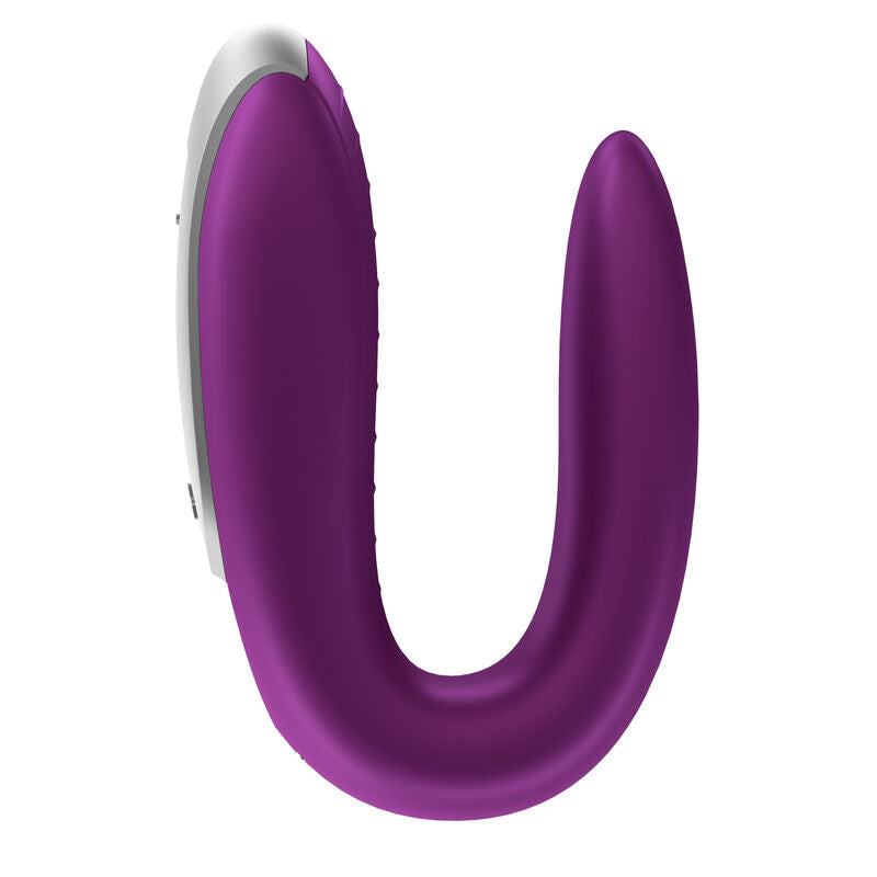 VIBRATORE DOPPIO PARTNER DIVERTENTE VIOLA - CHARME VIBE