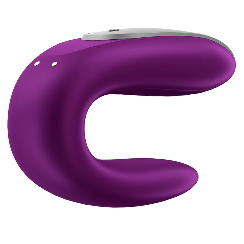 VIBRATORE DOPPIO PARTNER DIVERTENTE VIOLA - CHARME VIBE