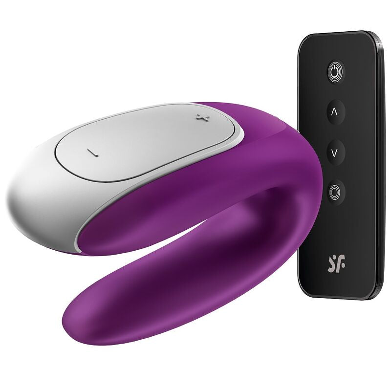 VIBRATORE DOPPIO PARTNER DIVERTENTE VIOLA - CHARME VIBE