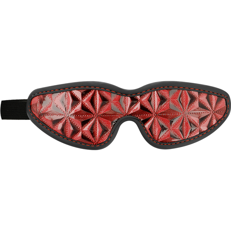 MASCHERA CIECA PREMIUM RED EDITION CON FODERA IN NEOPRENE - CHARME VIBE