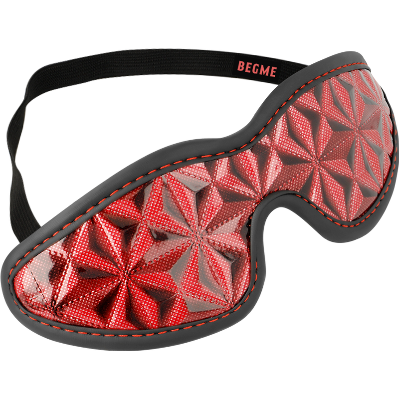 MASCHERA CIECA PREMIUM RED EDITION CON FODERA IN NEOPRENE - CHARME VIBE