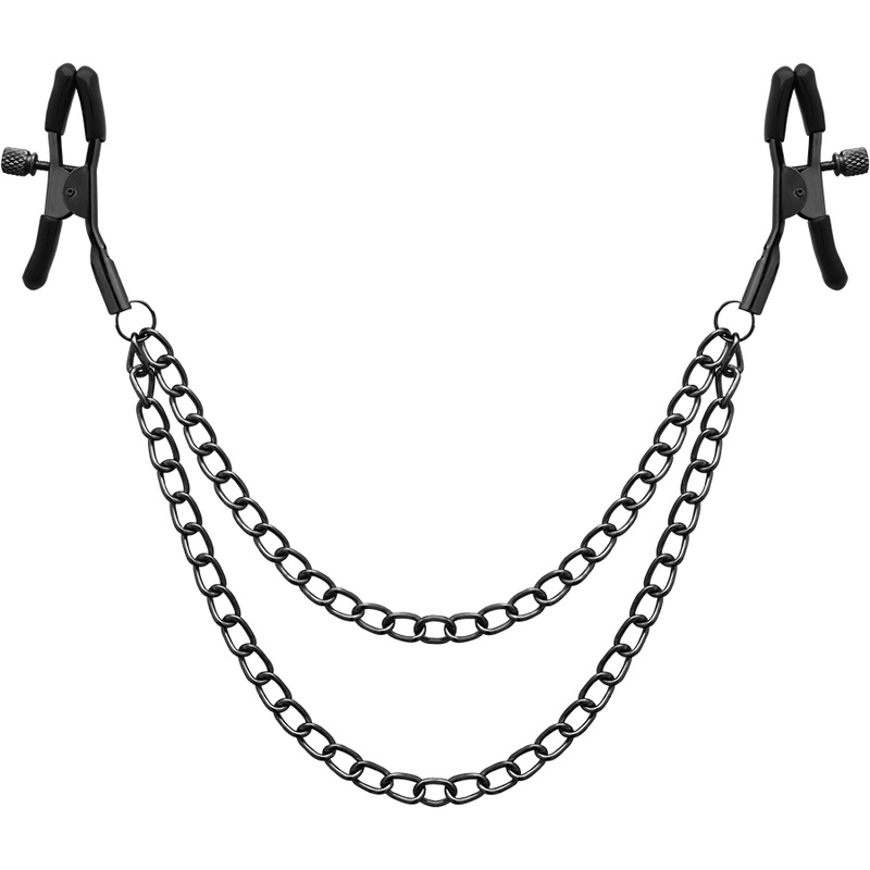 CLIP PER CAPEZZOLI RED EDITION CON CATENA - CHARME VIBE
