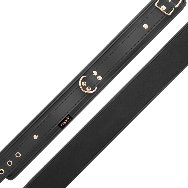 COLLANA IN PELLE FANTASIA VEGANA CON CINTURINO E FODERA IN NEOPRENE - CHARME VIBE