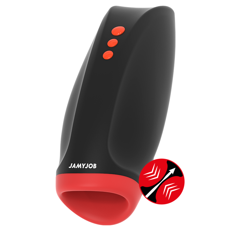MASTURBATORE NOVAX CON VIBRAZIONE E COMPRESSIONE - CHARME VIBE