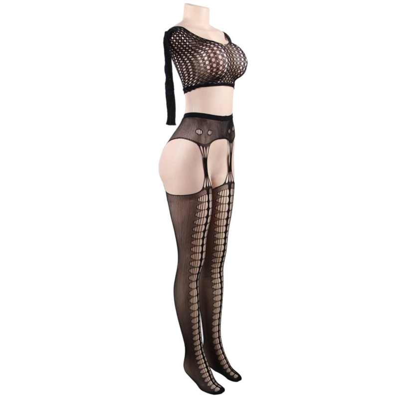 TOP BODYSTOCKING MANICA LUNGA S/L - CHARME VIBE