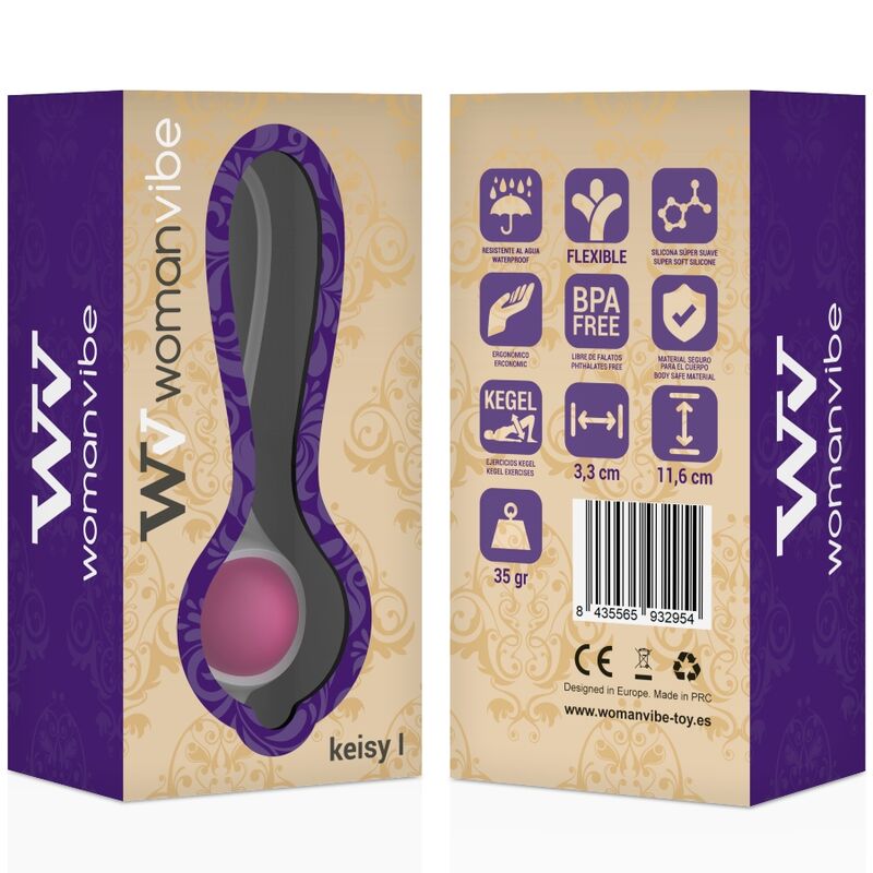 KEISY I BALL GEISHA SILICONE ROSA - CHARME VIBE