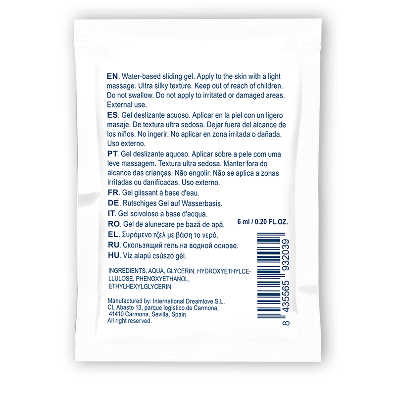 GEL SCORREVOLE NEUTRO A BASE ACQUA 6 ML - CHARME VIBE