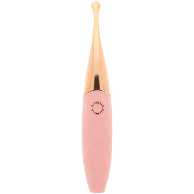 STIMOLATORE CLITORIDE RICARICABILE 36 MODALITÀ ROSAORO ROSA - CHARME VIBE