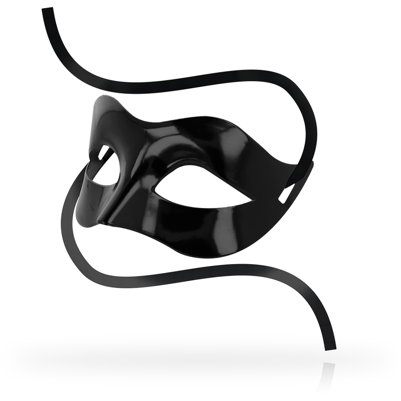 MASCHERE MASCHERA CLASSICA NERA OPACA - CHARME VIBE