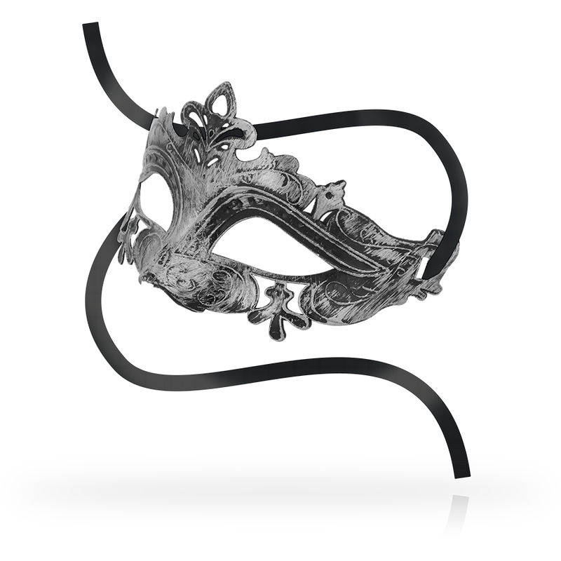 MASCHERE STILE VENEZIANO MASCHERA ARGENTO - CHARME VIBE
