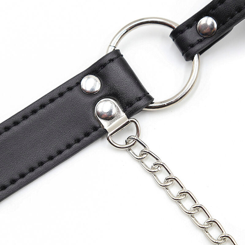 BALL GAG CON VENTOLE E MORSETTI PER CAPEZZOLI -CHARME VIBE