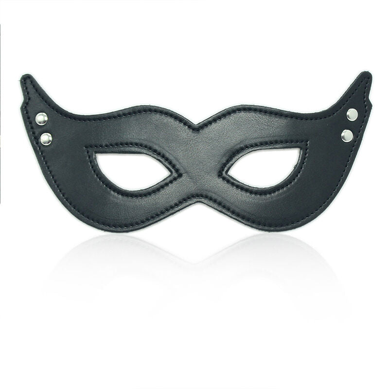OHMAMA FETISH - MASCHERA IN PU CON MORSETTI - CHARME VIBE