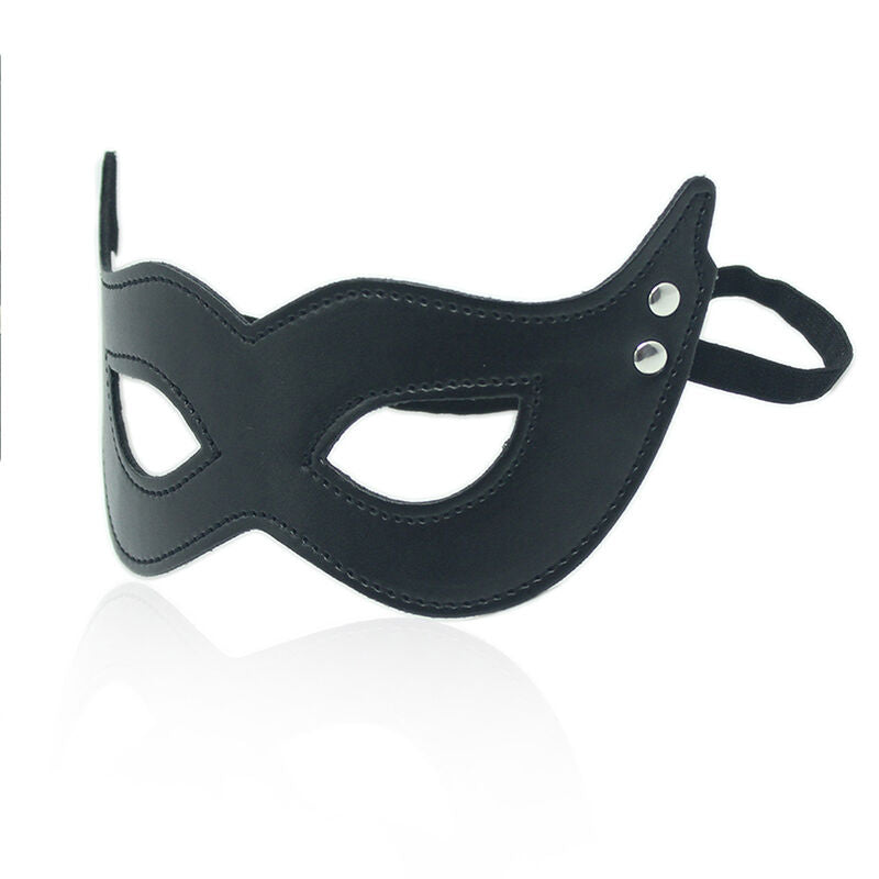 OHMAMA FETISH - MASCHERA IN PU CON MORSETTI - CHARME VIBE
