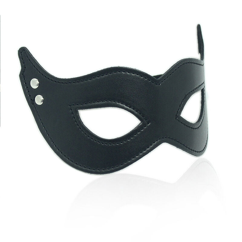 OHMAMA FETISH - MASCHERA IN PU CON MORSETTI - CHARME VIBE