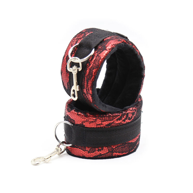 MANETTE IN VELLUTO CON NASTRO IN NYLON - CHARME VIBE