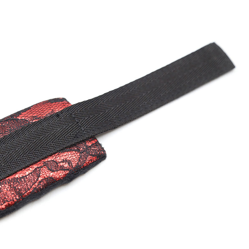 MANETTE IN VELLUTO CON NASTRO IN NYLON - CHARME VIBE