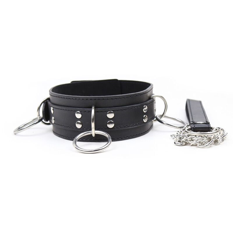 COLLANA DI SOTTOMISSIONE CON 3 ANELLI - CHARME VIBE