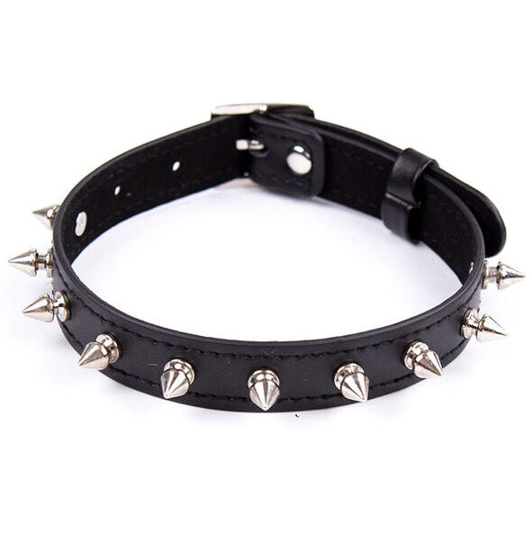 COLLARE COLLETTO PUNK SPIKE - CHARME VIBE