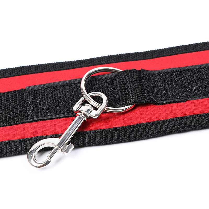 OHMAMA FETISH NYLON BIND GANCIO E POLLICI AD ANELLO - CHARME VIBE