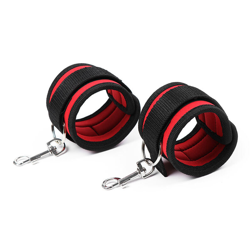 OHMAMA FETISH NYLON BIND GANCIO E POLLICI AD ANELLO - CHARME VIBE