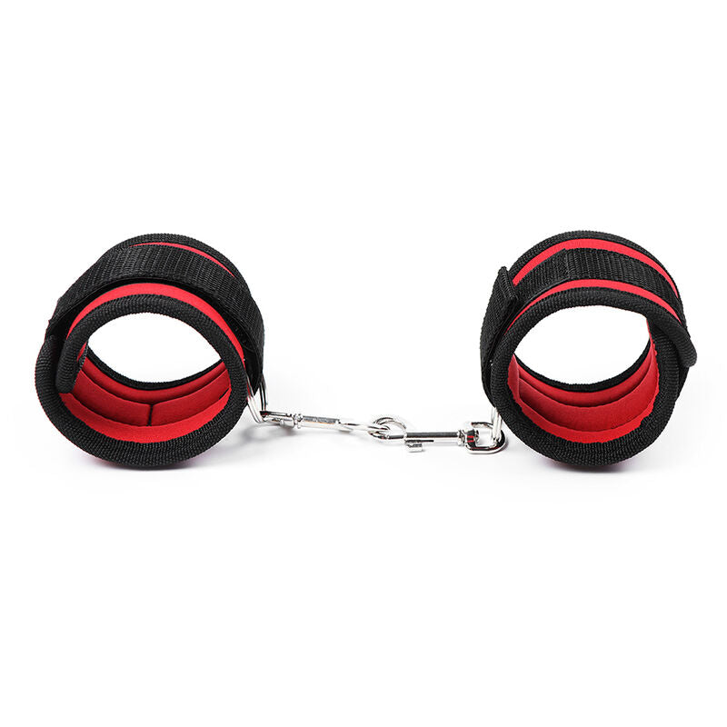 OHMAMA FETISH NYLON BIND GANCIO E POLLICI AD ANELLO - CHARME VIBE