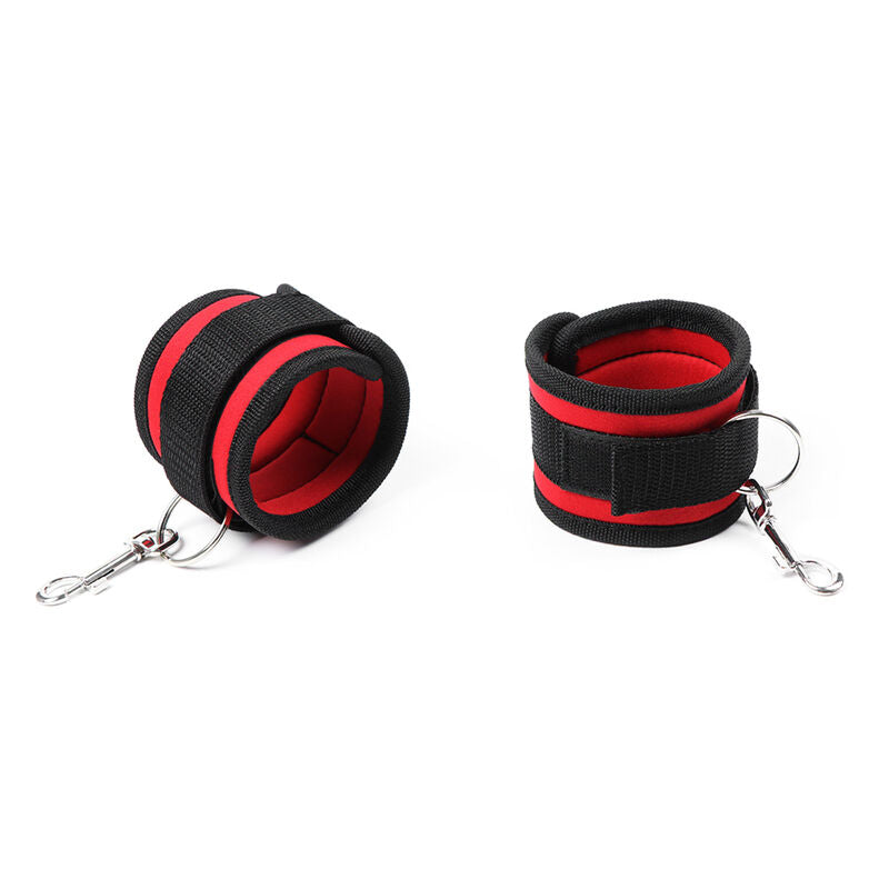 OHMAMA FETISH NYLON BIND GANCIO E POLLICI AD ANELLO - CHARME VIBE