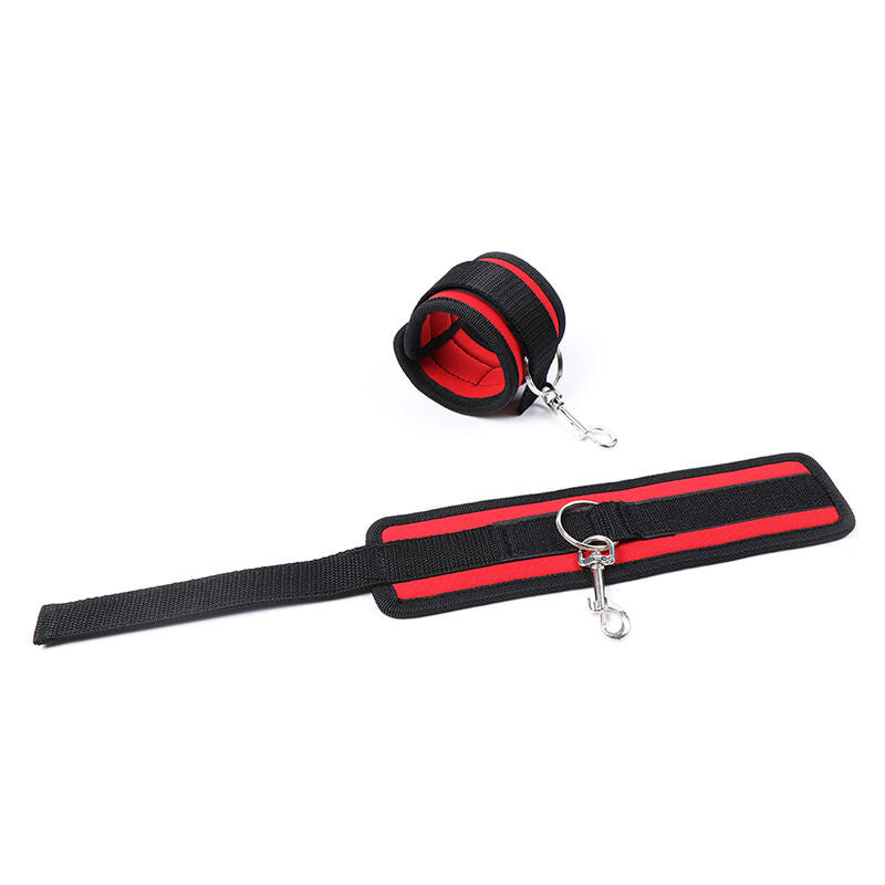 OHMAMA FETISH NYLON BIND GANCIO E POLLICI AD ANELLO - CHARME VIBE