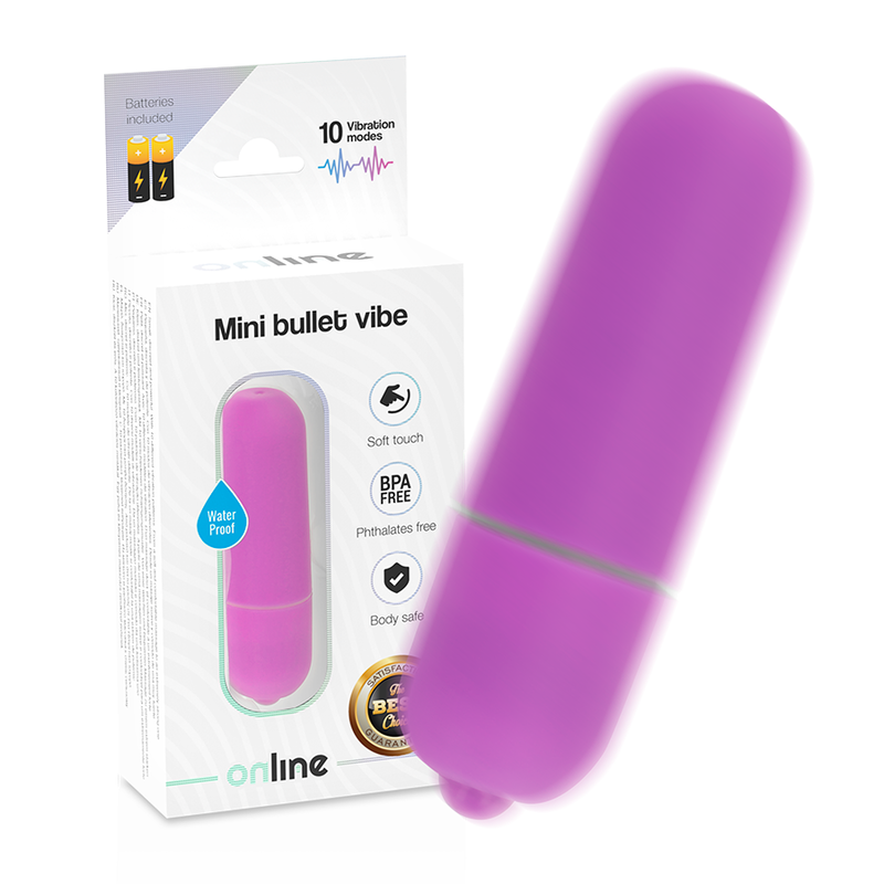 MINI PROIETTORE VIBRANTE LILLA - CHARME VIBE