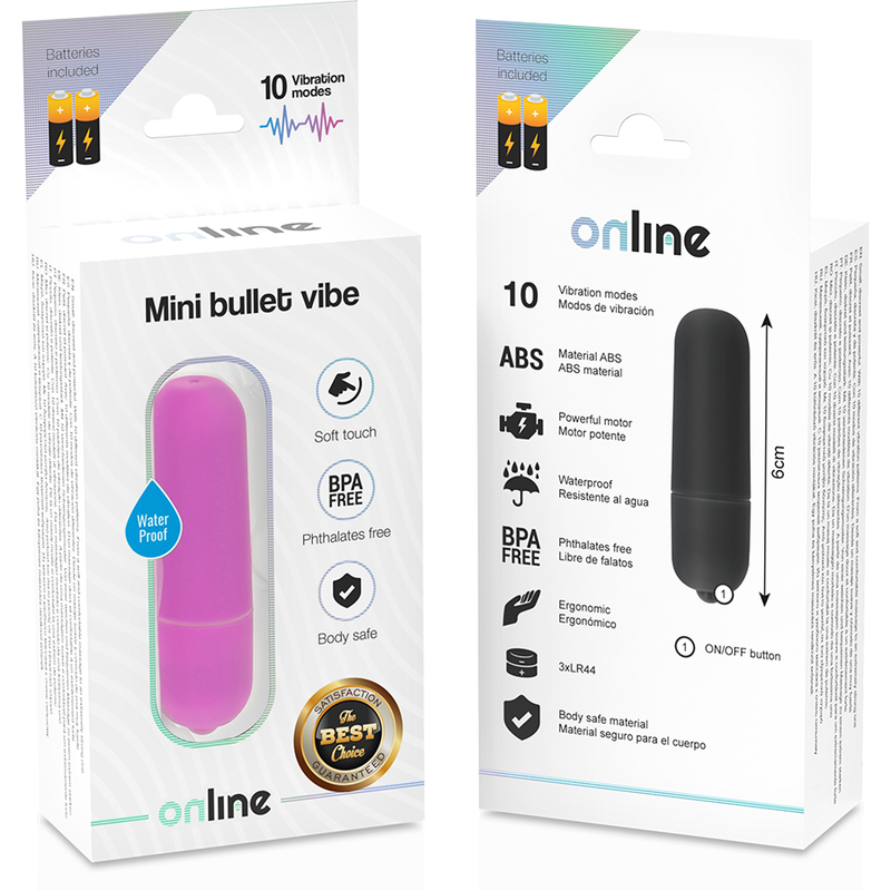 MINI PROIETTORE VIBRANTE LILLA - CHARME VIBE