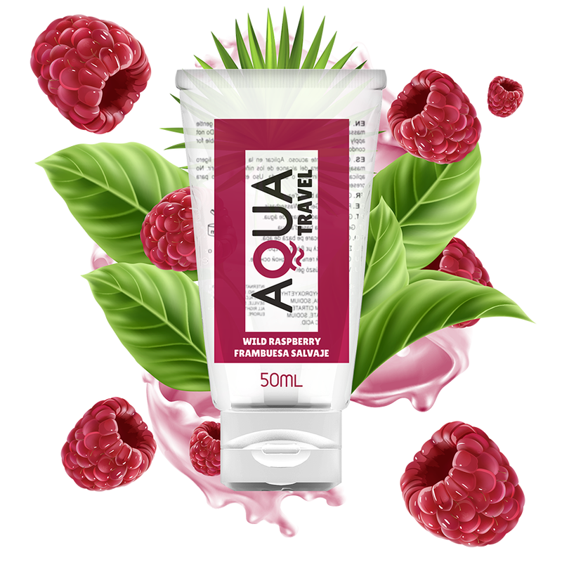 LUBRIFICANTE A BASE ACQUA AL GUSTO DI LAMPONE SELVATICO - 50 ML - CHARME VIBE