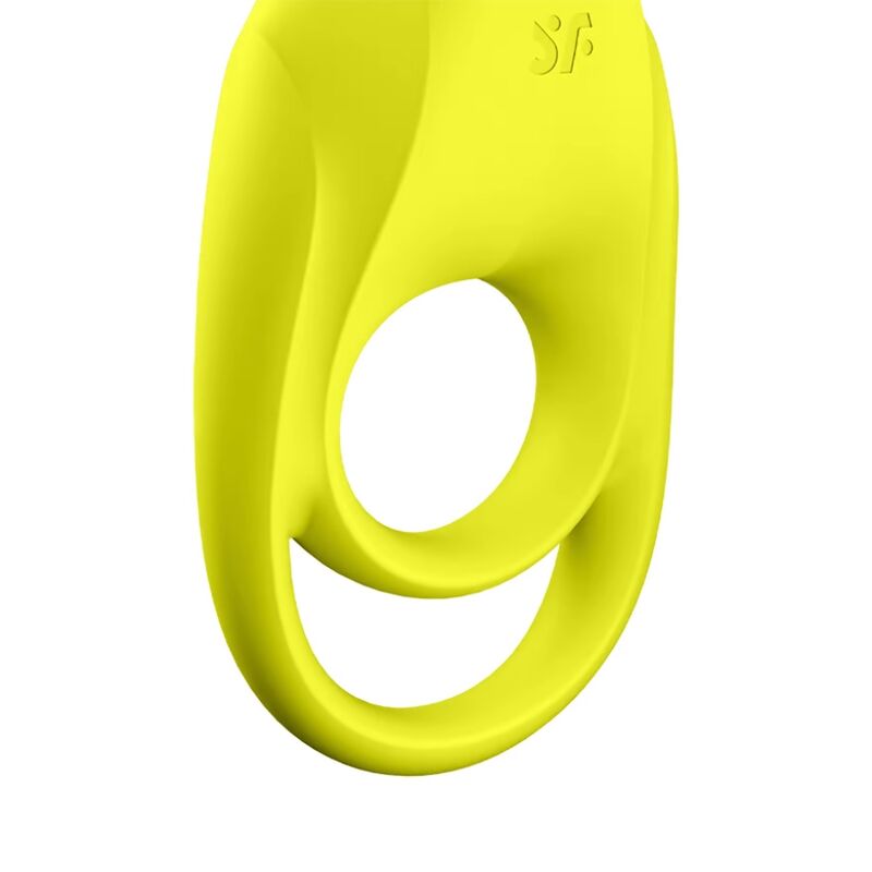 VIBRATORE AD ANELLO DUO SPETTACOLARE GIALLO - CHARME VIBE