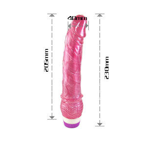 VIBRATORE REALISTICO ROSSO 23 CM - CHARME VIBE