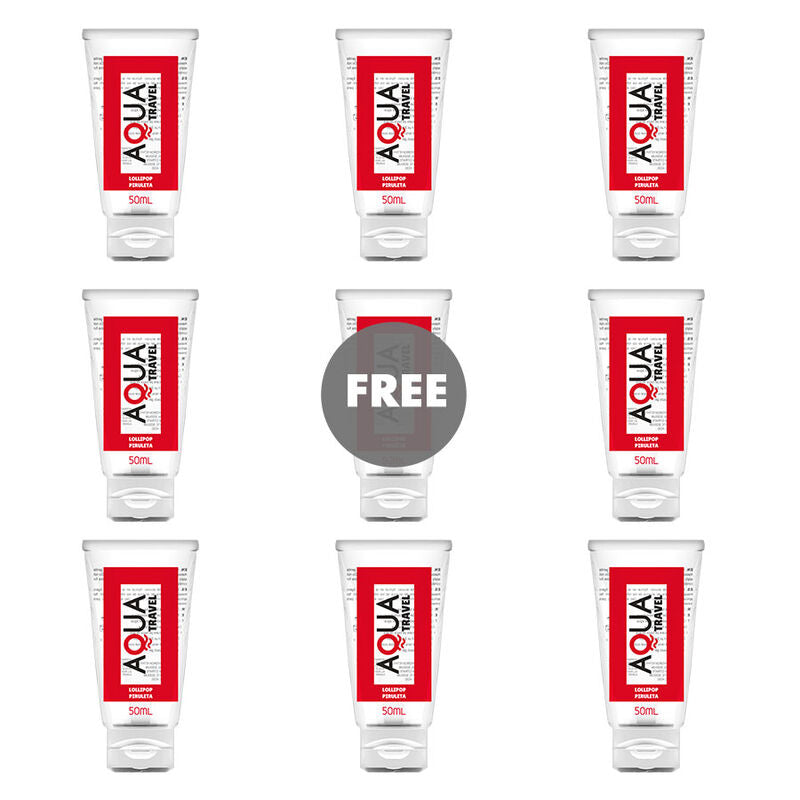LOLLIPOP LUBRIFICANTE A BASE DACQUA - 50 ML 8+1 GRATIS - CHARME VIBE