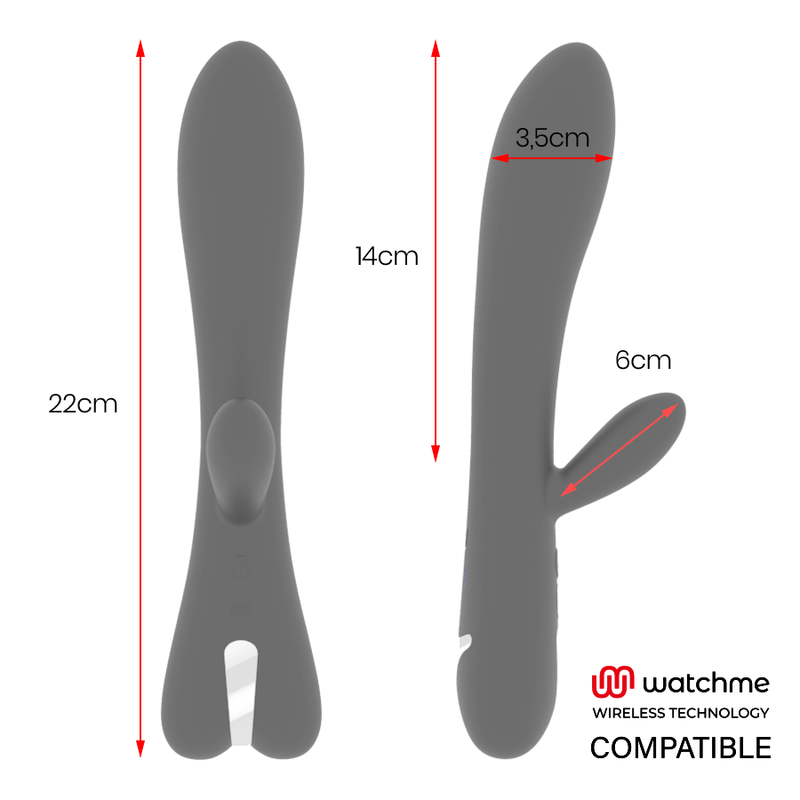 ERIK VIBRATOR WATCHME COMPATIBILE CON TECNOLOGIA WIRELESS - CHARME VIBE