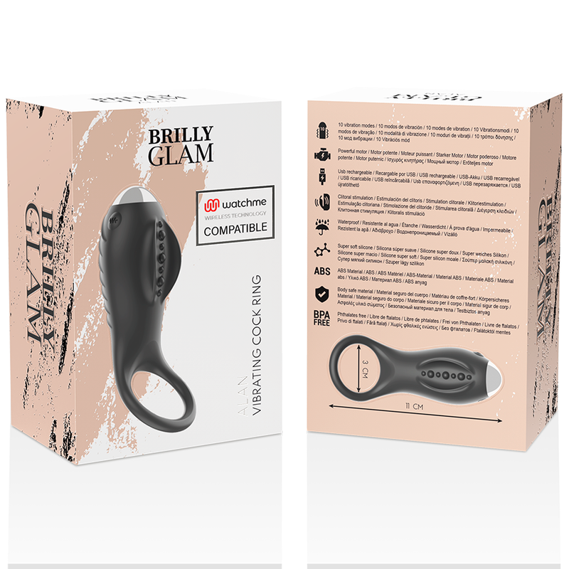 ALAN COCK RING WATCHME COMPATIBILE CON TECNOLOGIA WIRELESS - CHARME VIBE