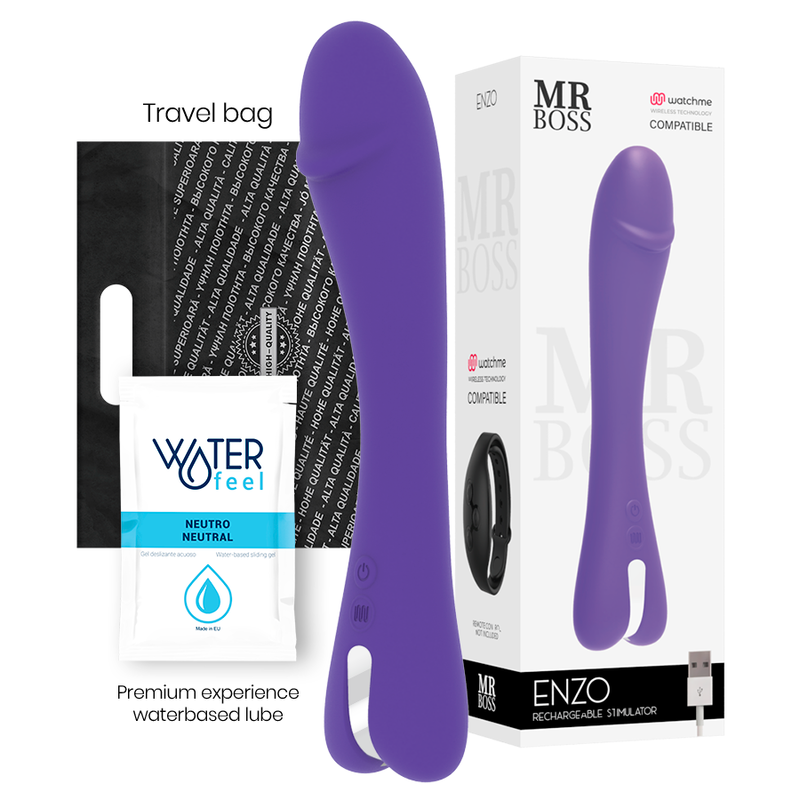 ENZO VIBRATORE WATCHME COMPATIBILE CON TECNOLOGIA WIRELESS - CHARME VIBE