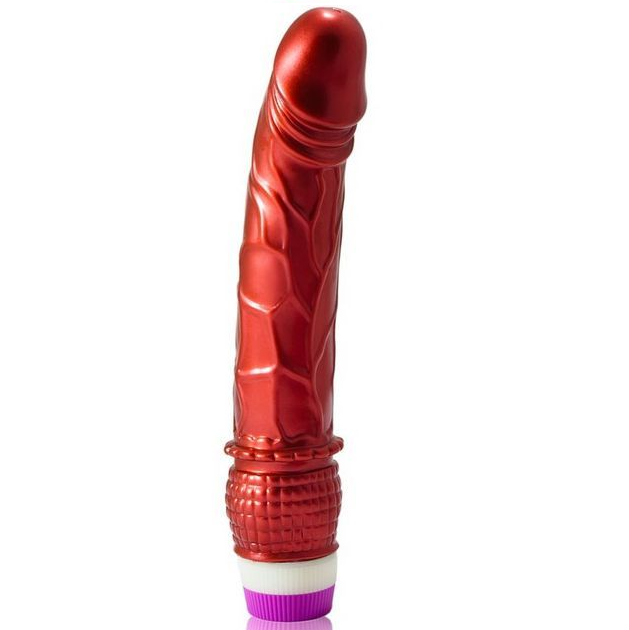 VIBRATORE REALISTICO ROSSO 23 CM - CHARME VIBE
