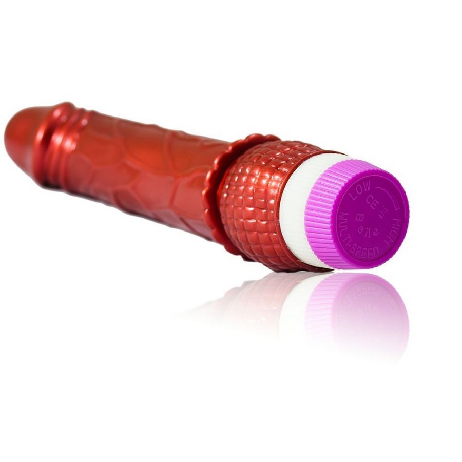 VIBRATORE REALISTICO ROSSO 23 CM - CHARME VIBE