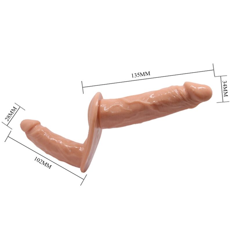 BALLO ULTRA APPASSIONATA DOPPI DILDOS CON IMBRACATURA - CHARME VIBE
