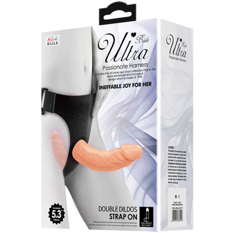 BALLO ULTRA APPASSIONATA DOPPI DILDOS CON IMBRACATURA - CHARME VIBE